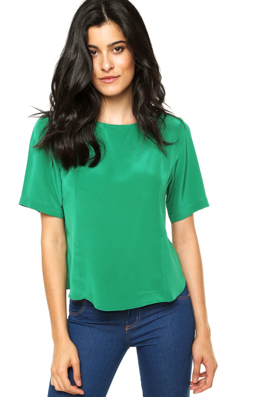 modelos de blusas verdes