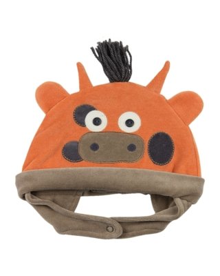 Touca Ano Zero Bebê Plush Girafinha Laranja Menor preço em Touca Ano Zero Bebê Plush Girafinha Laranja