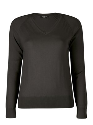 Blusa Anselmi Decote V Preta Menor preço em Blusa Anselmi Decote V Preta