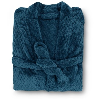 Roupão Adulto Microfibra Flannel Inverno Luxo Pollo Appel Azul Porto