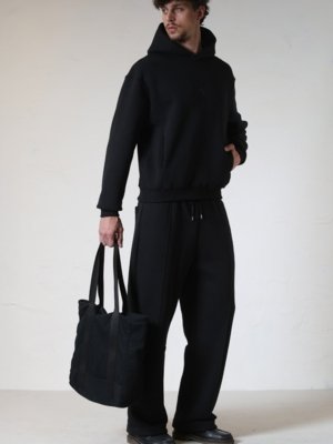 CALÇA RETA CANVAS ESSENTIAL - PRETO