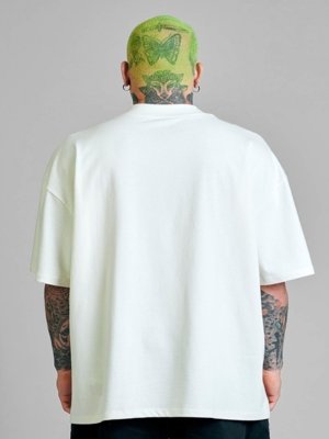 CAMISETA HUGE APPROVE BASIC - OFF WHITE