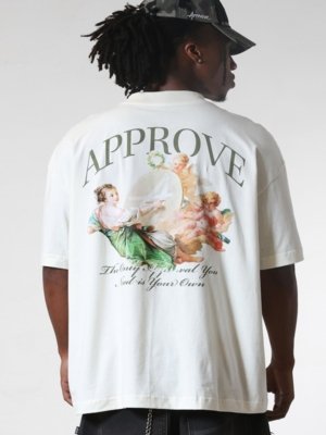 CAMISETA HUGE APPROVE CUPID - OFF WHITE