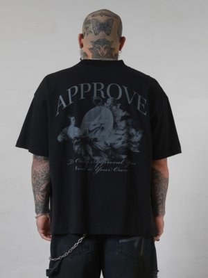 CAMISETA HUGE APPROVE CUPID - PRETO
