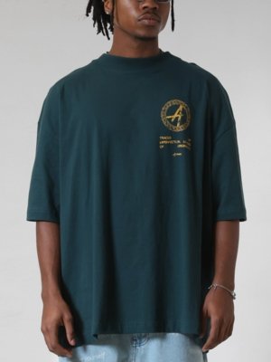 CAMISETA HUGE APPROVE GARDEN  PARADISE - VERDE