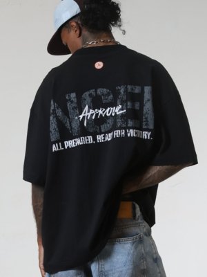 CAMISETA HUGE APPROVE HIDDEN NCEI - PRETO
