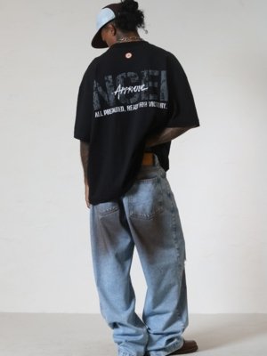 CAMISETA HUGE APPROVE HIDDEN NCEI - PRETO