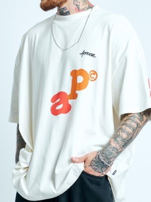 CAMISETA HUGE APPROVE LETTERS - OFF WHITE COLOR