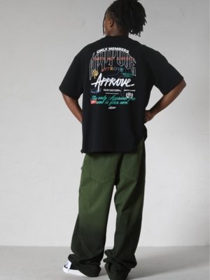 CAMISETA HUGE APPROVE ONLY - PRETO