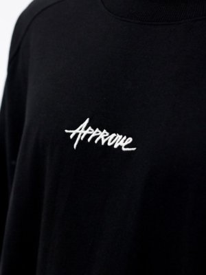 CAMISETA HUGE APPROVE TYPEWRITER - PRETO