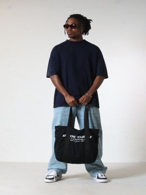 CAMISETA HUGE CANVAS STONE - AZUL