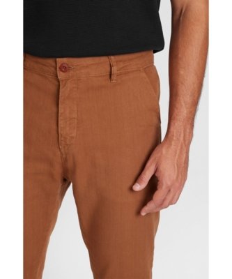 Calca Jeans Slim Moletom Color Castor