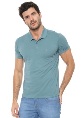 Camisa Polo Aramis Reta Lisa Verde Menor preço em Camisa Polo Aramis Reta Lisa Verde