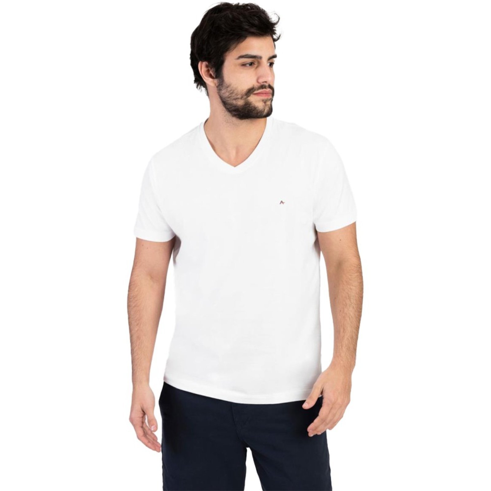 Camisetas Masculino Aramis Branco - Compre Já