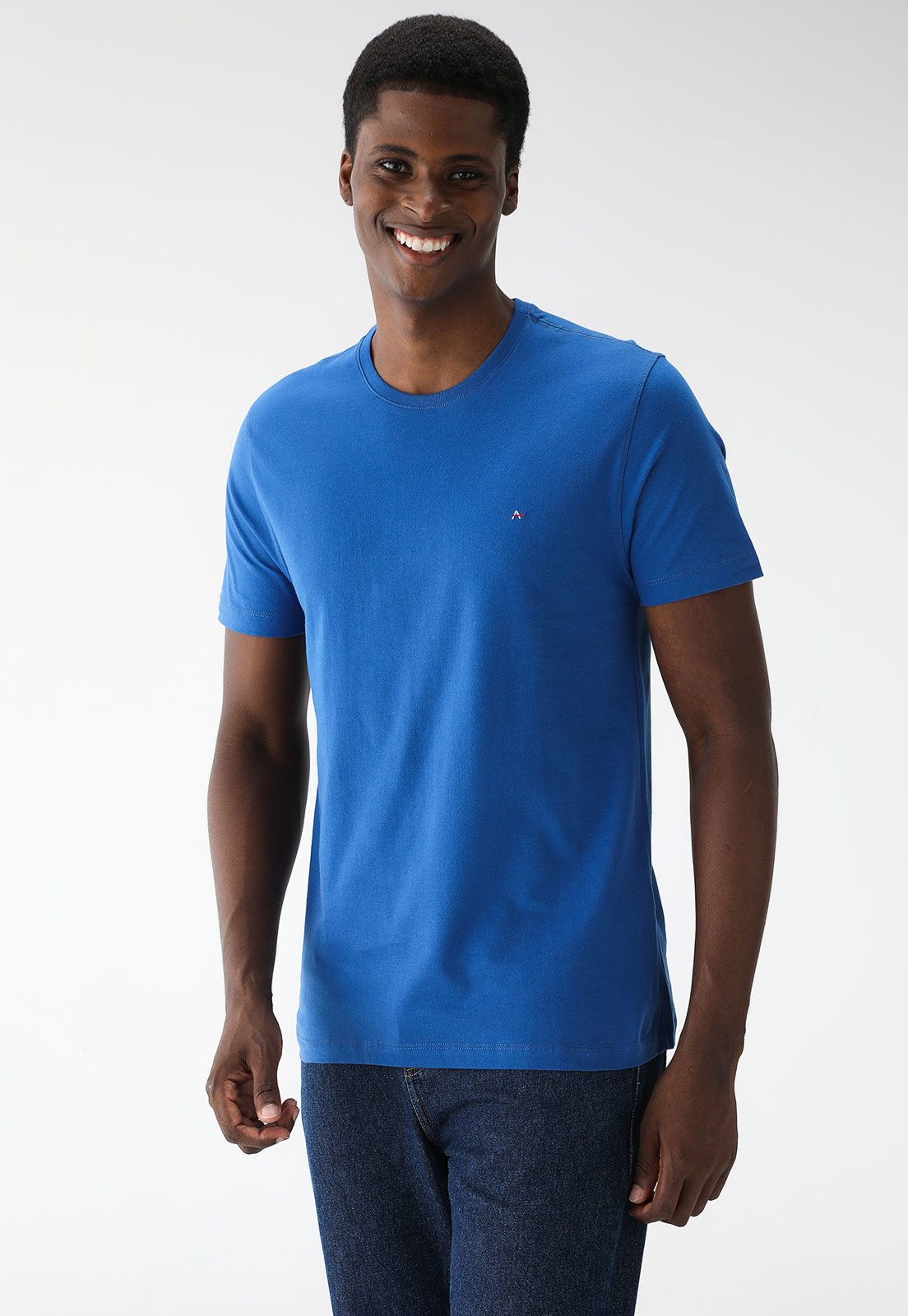 Camiseta Aramis Slim Mini Icon Azul