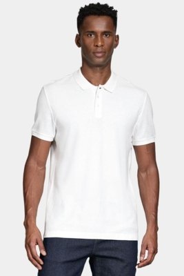 Kit Aramis Trio Básico Branco (2 Polos + Camiseta)