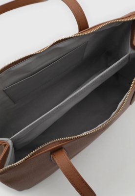 Bolsa Grande Arezzo Retangular Marrom