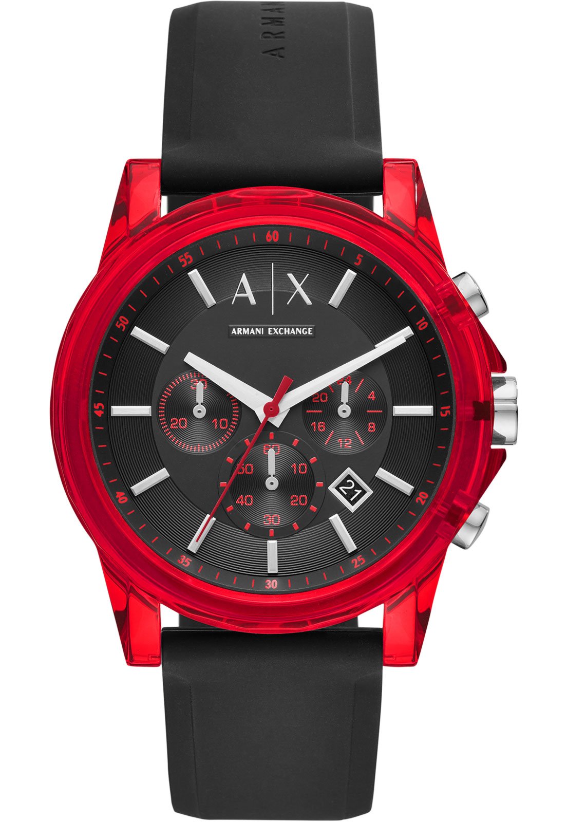 Relógio Armani Exchange AX1338/8PN Vermelho - Compre Agora | Dafiti Brasil