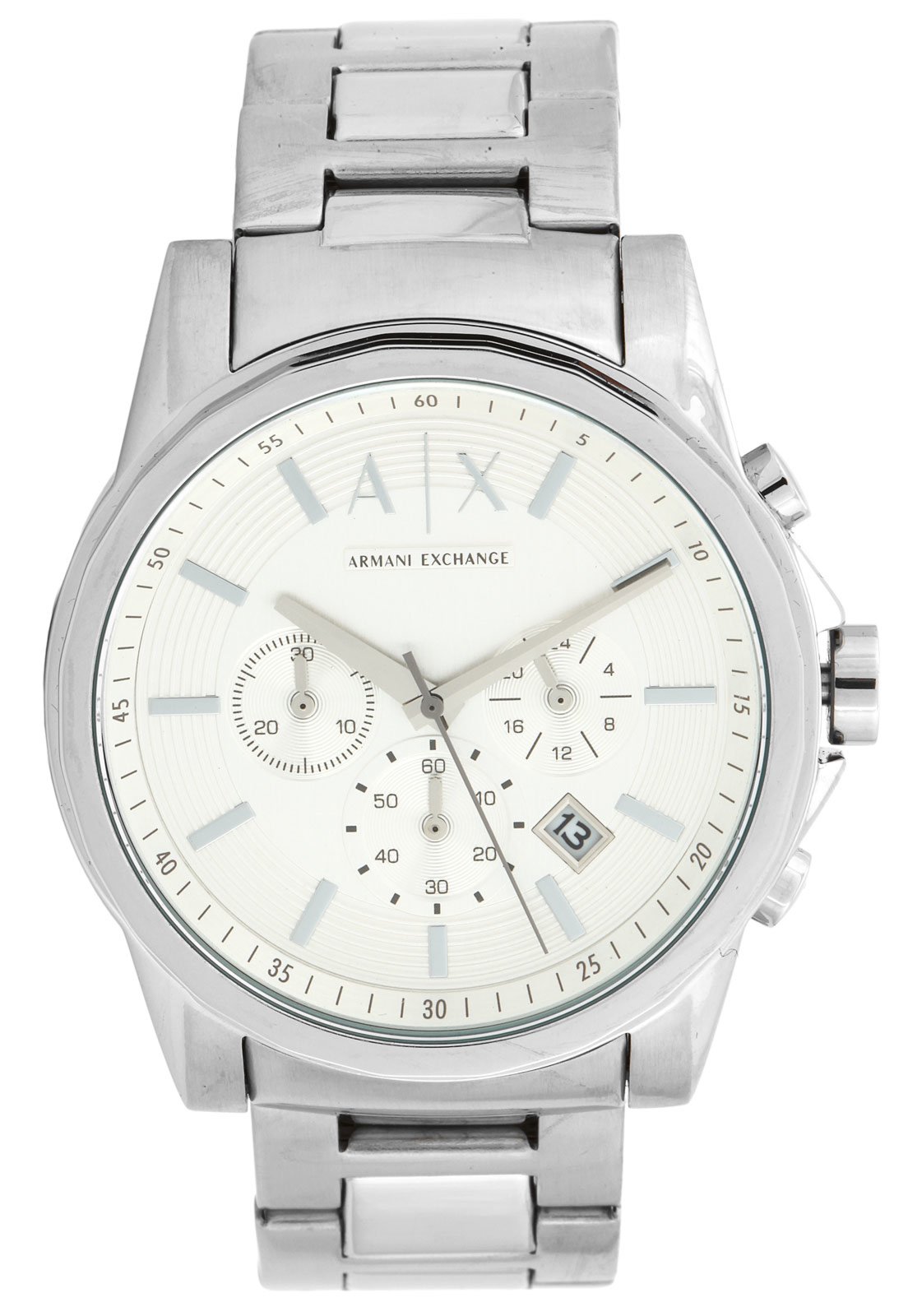 Relógio Armani Exchange AX2058/1KN Prata - Compre Agora | Kanui Brasil