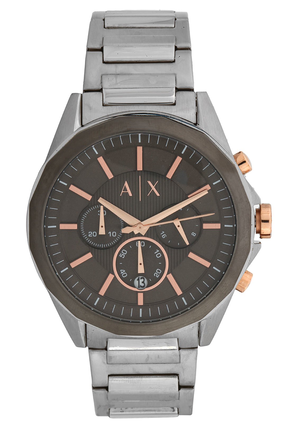 Relógio Armani Exchange AX2606/1KN Prata - Compre Agora | Kanui Brasil