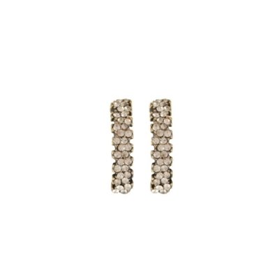 Brinco Armazem Rr Bijoux Ear Hook Cristais Ouro Velho Menor preço em Brinco Armazem Rr Bijoux Ear Hook Cristais Ouro Velho