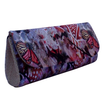 Clutch Carteira de Mão em Palha Artestore de Buriti e Estampa Floral Rosé Menor preço em Clutch Carteira de Mão em Palha Artestore de Buriti e Estampa Floral Rosé
