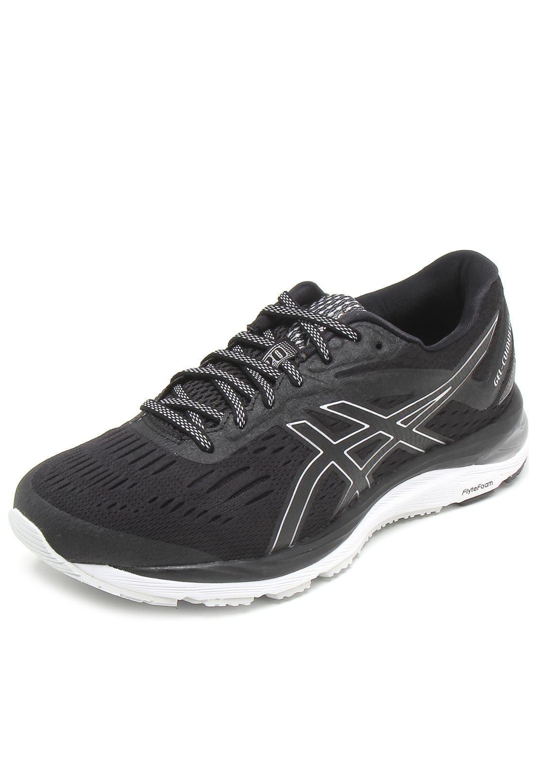 asics cumulus 20 preto