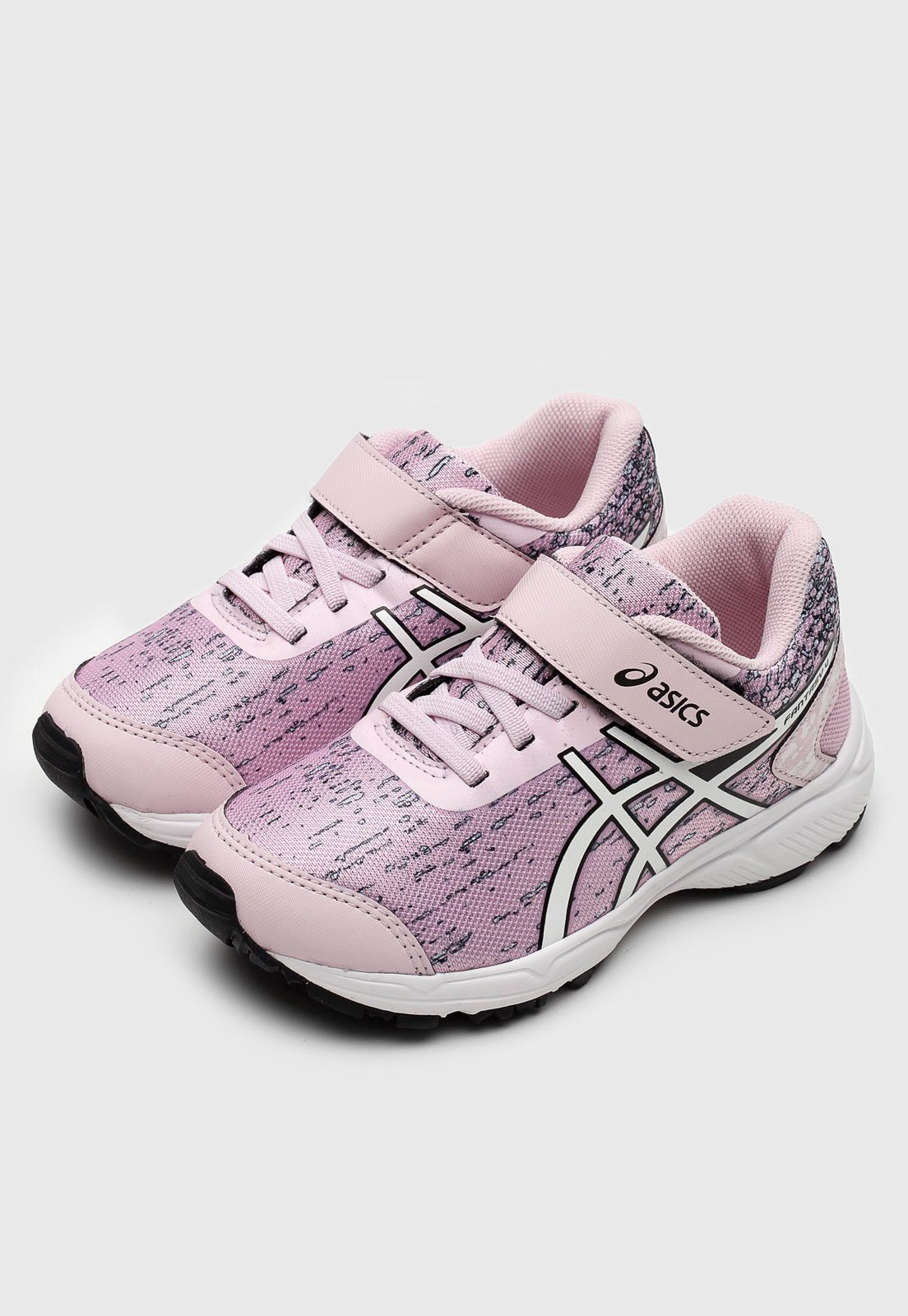 asics infantil rosa