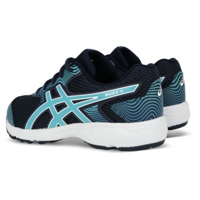 Tênis ASICS Buzz 4 - Infantil - Azul/Branco