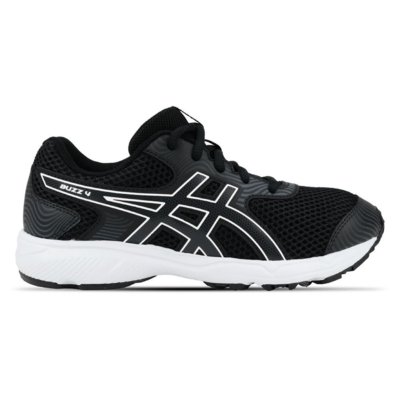 Tênis ASICS Buzz 4 - Infantil - Preto/Branco