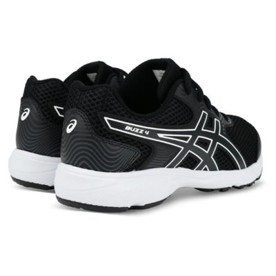 Tênis ASICS Buzz 4 - Infantil - Preto/Branco