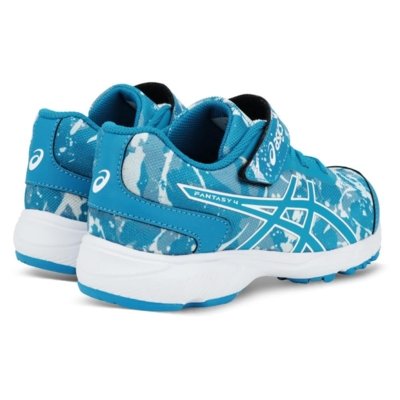 Tênis ASICS Fantasy 4 - Infantil - Azul/Branco