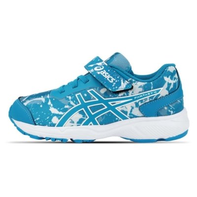 Tênis ASICS Fantasy 4 - Infantil - Azul/Branco