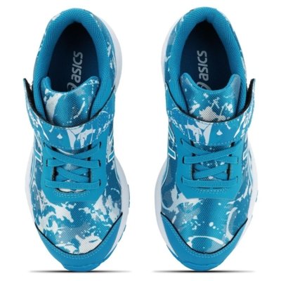 Tênis ASICS Fantasy 4 - Infantil - Azul/Branco