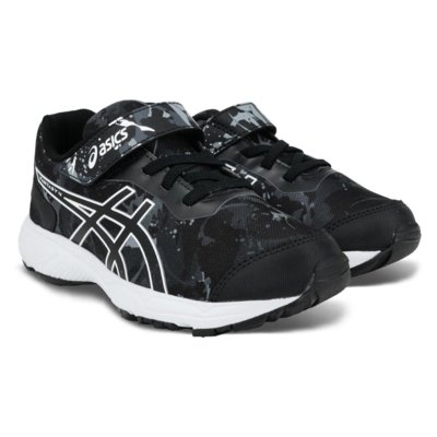 Tênis ASICS Fantasy 4 - Infantil - Preto/Branco