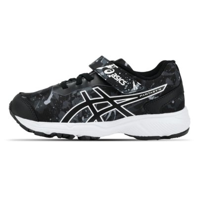 Tênis ASICS Fantasy 4 - Infantil - Preto/Branco