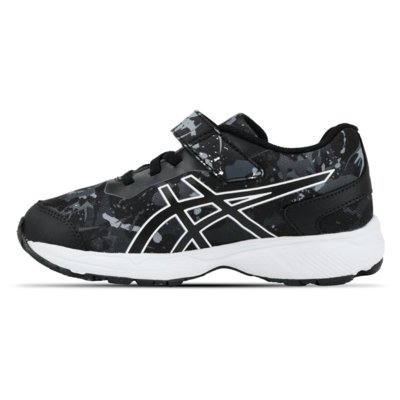 Tênis ASICS Fantasy 4 - Infantil - Preto/Branco