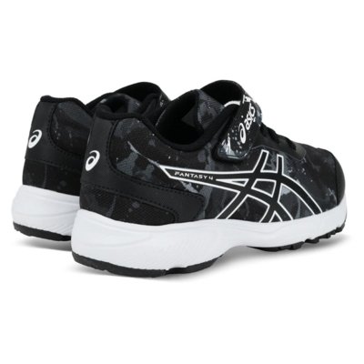 Tênis ASICS Fantasy 4 - Infantil - Preto/Branco