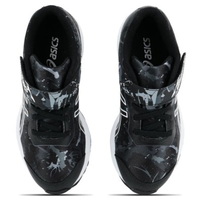 Tênis ASICS Fantasy 4 - Infantil - Preto/Branco