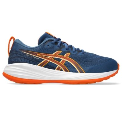 Tênis ASICS GEL-Cumulus 27 GS - Infantil - Azul/Branco