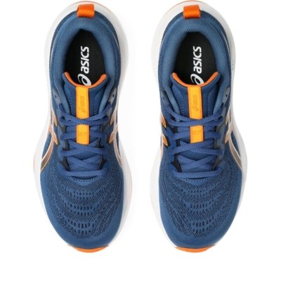 Tênis ASICS GEL-Cumulus 27 GS - Infantil - Azul/Branco