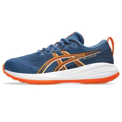 Tênis ASICS GEL-Cumulus 27 GS - Infantil - Azul/Branco