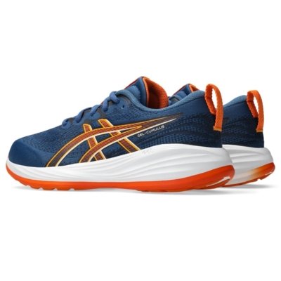 Tênis ASICS GEL-Cumulus 27 GS - Infantil - Azul/Branco