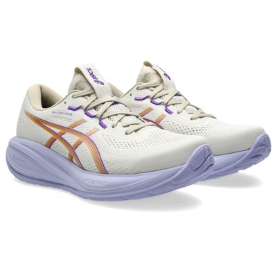 Tênis ASICS GEL-Cumulus 28 - Feminino - Bege/Roxo