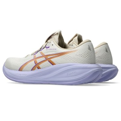 Tênis ASICS GEL-Cumulus 28 - Feminino - Bege/Roxo