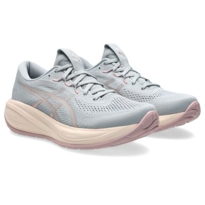 Tênis ASICS GEL-Cumulus 28 - Feminino - Cinza/Rosa
