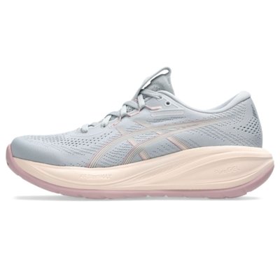 Tênis ASICS GEL-Cumulus 28 - Feminino - Cinza/Rosa