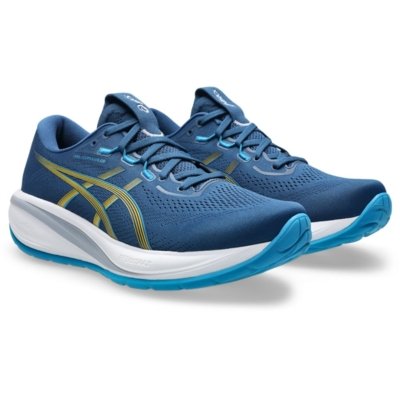 Tênis ASICS GEL-Cumulus 28 - Masculino - Azul/Laranja