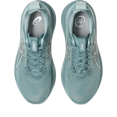 Tênis ASICS GEL-Kayano 33 - Feminino - Azul/Rosa