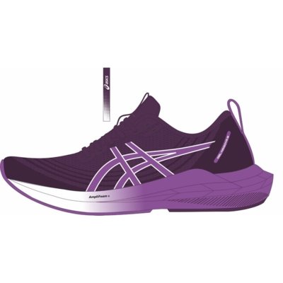 Tênis ASICS GEL-Nagoya 8 - Feminino - Roxo/Roxo